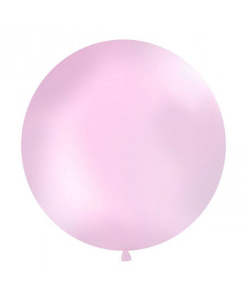 Ballon géant rose pâle