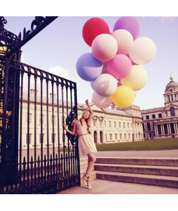 Ballon géant pastel