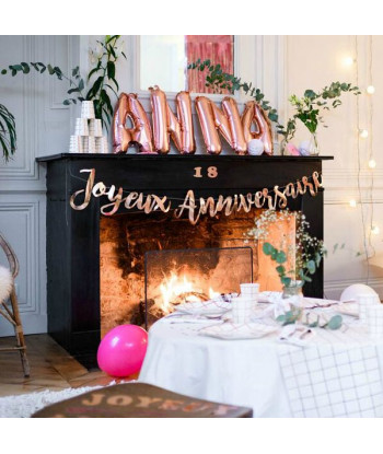 Guirlande joyeux anniversaire