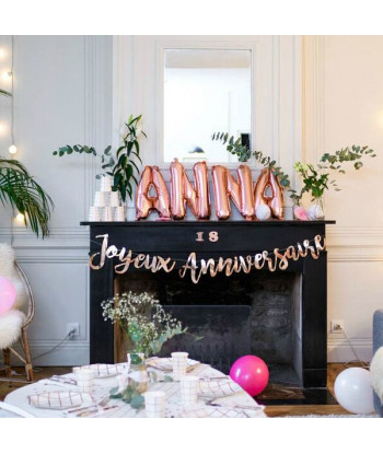 Guirlande joyeux anniversaire